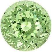 2.5MM ROUND GREEN GARNET LOOSE GEMSTONE