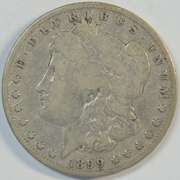 Rare key date 1899-P Morgan Silver Dollar