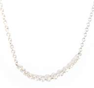 New Gabriel & Co Diamond Curved Bar Necklace