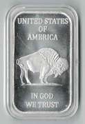 Buffalo Indian Head 1 oz .999 Silver Bar