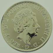 2022 2 Pound Britannia .999 1 oz Fine Silver UK Coin