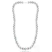 Gray Freshwater Cultured 8-9mm Pearls Necklace, 18"