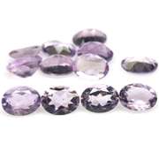 Glittering 12.39ct real Brazilian Amethyst set