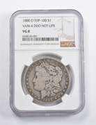 VG8 1888-O Morgan Silver Dollar Top-100 VAM-4 DDO Hot Lips NGC