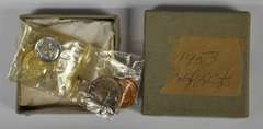 1953 Proof Set In Original Cardboard Box