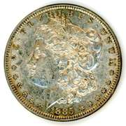 1885 Morgan Silver Dollar