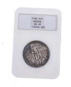 MS65 1938 Oregon Trail Memorial Commemorative Half Dollar - Graded NGC