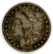 1882 Morgan Silver Dollar