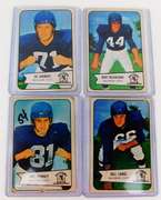 4 Bowman 1954 Colts Football Cards