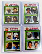 4 - 1978 Team Leaders Football Cards