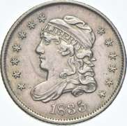 1835 Liberty Cap Half Dime