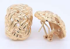 Wonderful Yellow gold Earrings