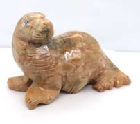 Hand Carved Jasper Stone Seal