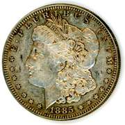 1885 Morgan Silver Dollar