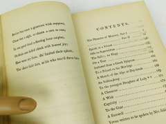 1801 Pleasures of Memory Antique Poetry Book