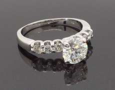 Classic 1.32CTW Diamond Engagement Ring