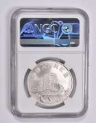 MS69 1986 China 5 Silver Yuan Empress USA's 1st Trip To China NGC