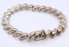 Vintage Italian Sterling Silver Bracelet