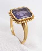 Sweet Color Change Sapphire Ring