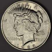 1923 Silver Peace Dollar Uncirculated