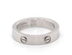 Replica Love Band 18kt White Gold Plated