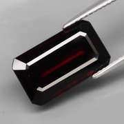 Midnight crimson 8.18ct Mozambique Garnet