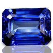 4X6 MM OCTAGON LAB SAPPHIRE LOOSE GEMSTONE