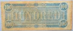 $100 Feb 17 1864 Series Confederate States Note