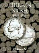 Album of 66 Nice Jefferson Nickels 1938-1961-D w/War Nickels