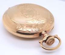Elgin Gold Plated Automatic Pocket Watch
