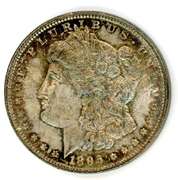 Uncirculated 1896 Morgan Silver Dollar