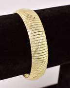Sensational Omega Bracelet in 14K Yellow Gold