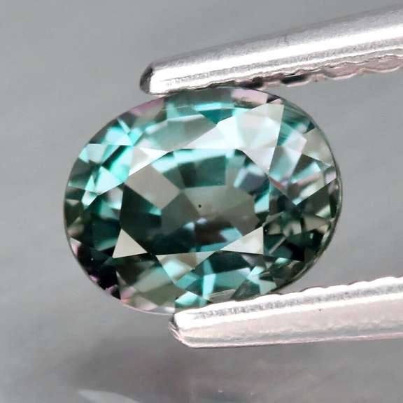 Simply amazing .60ct top blue green Sapphire