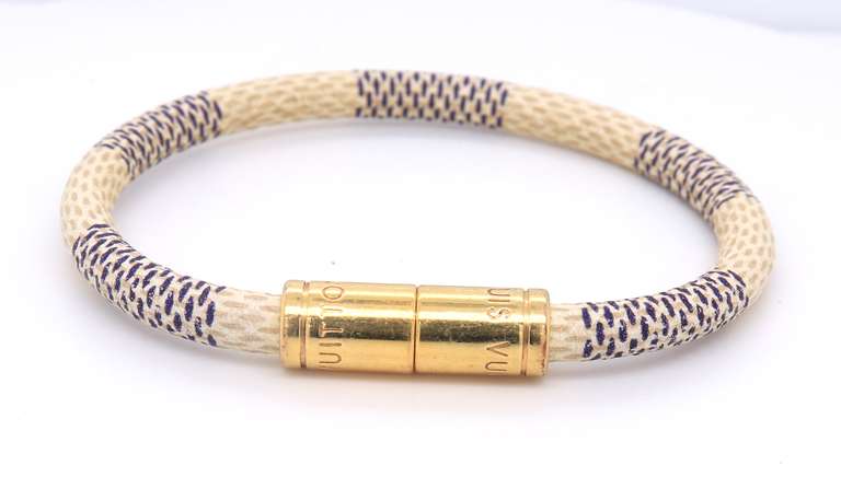 Louis Vuitton Keep it Azur Damier Bracelet