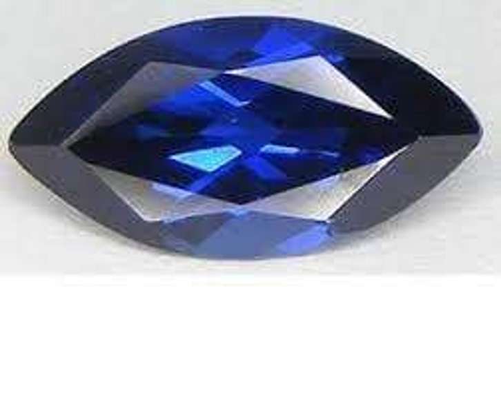 3X6MM MARQUISE LAB SAPPHIRE GEMSTONE