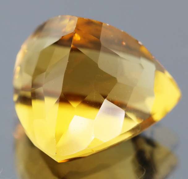 Substantial 17.61ct vivid orange unheated Citrine