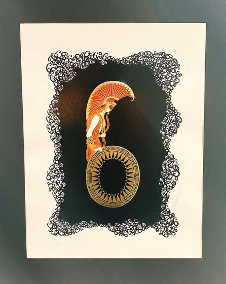Very collectable original signed Erte