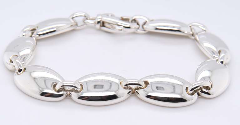 Tiffany & Co Pebble Oval Link Bracelet