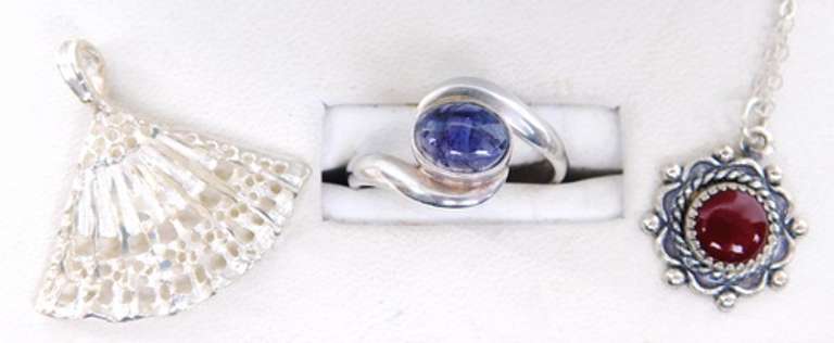 Estate Lot of Sterling Silver Jewelry