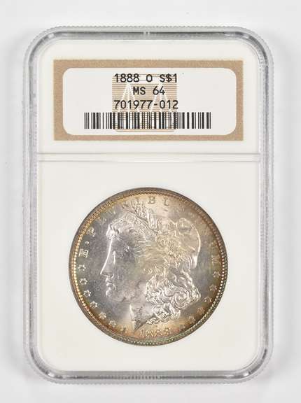 MS64 1888-O Morgan Silver Dollar - Graded NGC