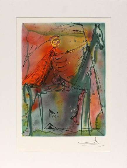 Very collectable Dali from Les Chevanx de Dali.1983