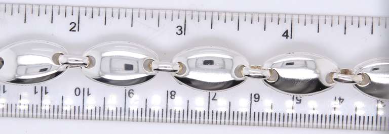 Tiffany & Co Pebble Oval Link Bracelet