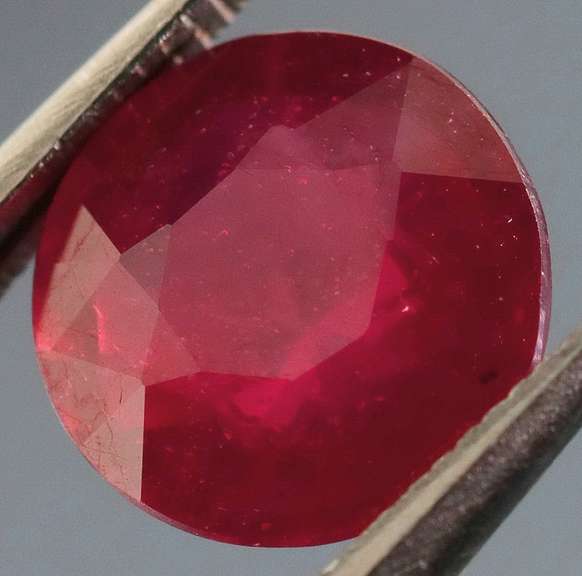 Amazing blood red 2.24ct Ruby solitaire
