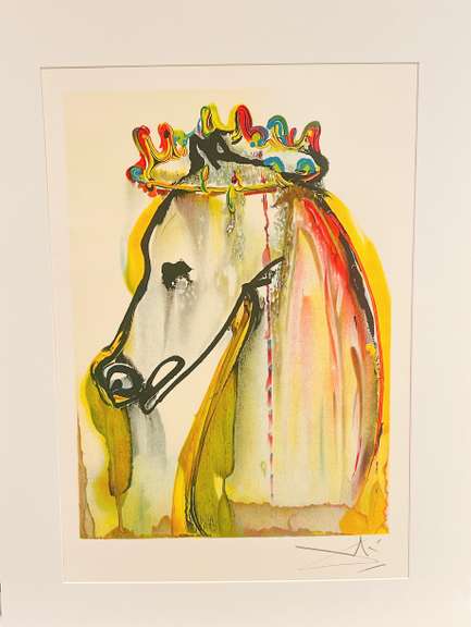 Very collectable Dali from Les Chevanx de Dali.1983