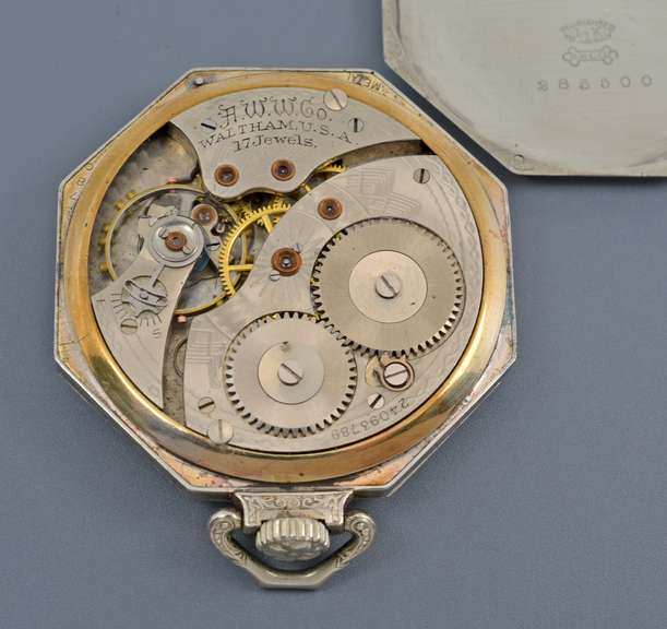 Splendid 1921 14K YG Waltham Pocket Watch
