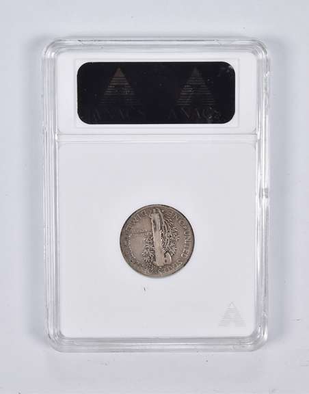 G6 1916-D Mercury Dime ANACS