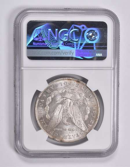 MS61 1891-CC Morgan Silver Dollar NGC