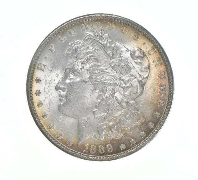 1888 Morgan Silver Dollar - Insane Tone