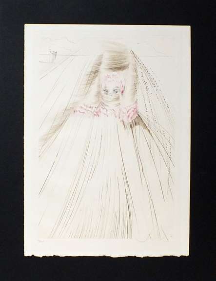 Very rare hand signed Dali, 1969