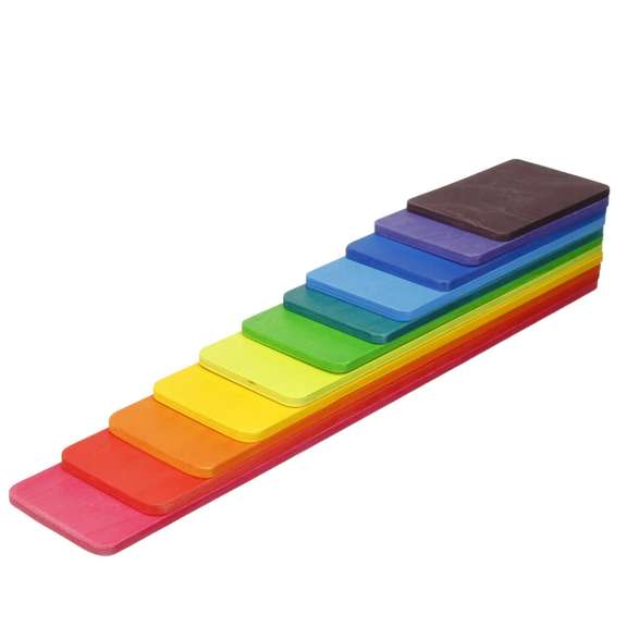 Colorful Wooden Baby Building Blocks Children Toy Kids